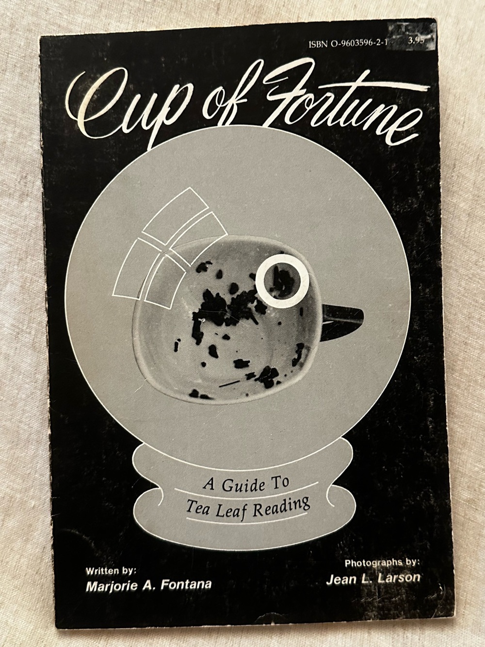 Cup of Fortune A Guide to Tea Leaf Reading Vintage 1979 Paperback Book